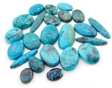 Certified Natural Turquoise (Firoza) Stone 01