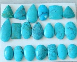 Certified Natural Turquoise (Firoza) Stone 02