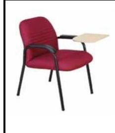 RK-CC1 Writing Pad Chair