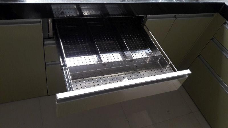 Stainless Steel Kitchen Plain Basket 05