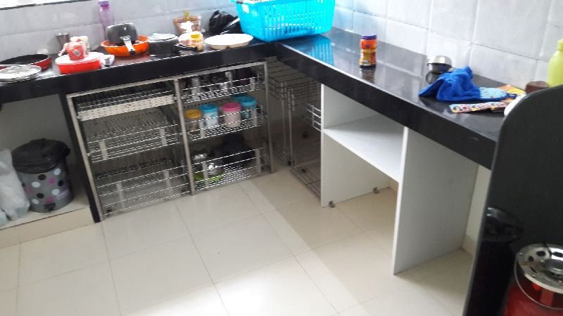 Stainless Steel Kitchen Trolley 05