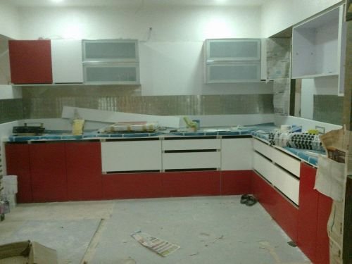 Wooden Modular Kitchen 02