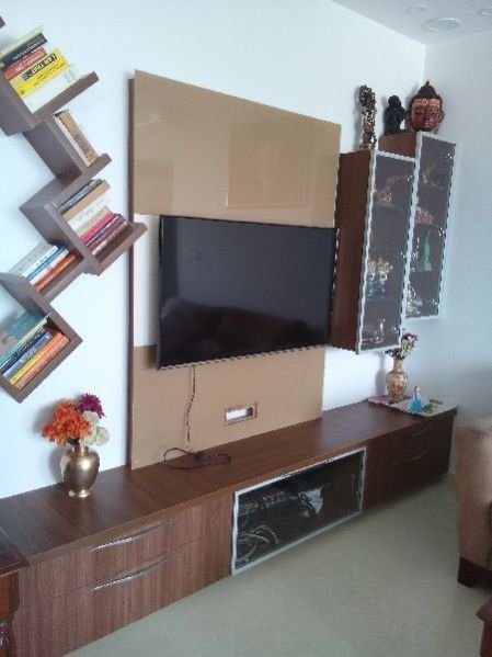 Living Room TV Unit Set and Book Reck