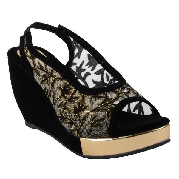 Ladies Footwear (G-931-BL-GLD-1)