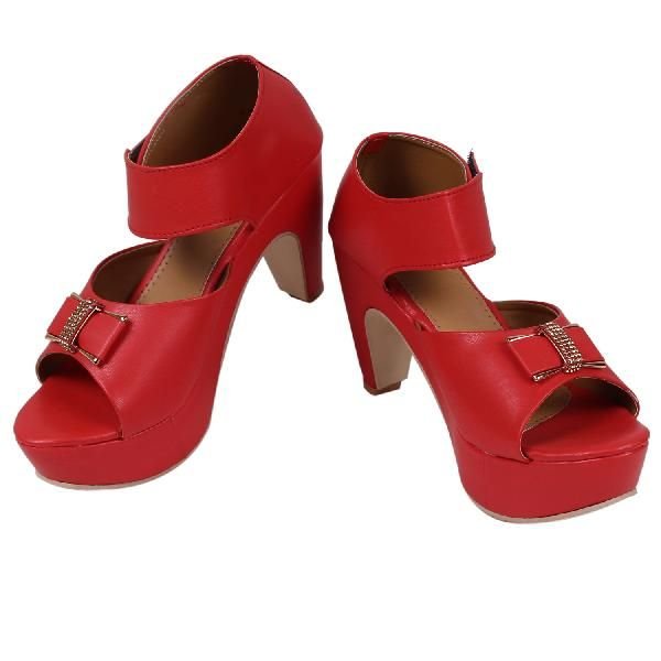 Ladies Footwear (P-414-RED4)