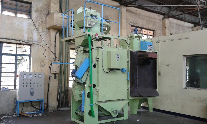 SHD Spinner Hanger Shot Blasting Machine 01