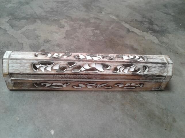 Wooden Incense Stick Burner Tower 04