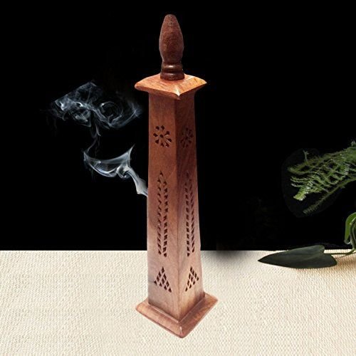 Wooden Incense Stick Burner Tower 16