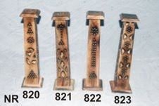 Wooden Incense Stick Burner Tower 17