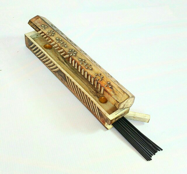 Wooden Incense Stick Burner Tower 18