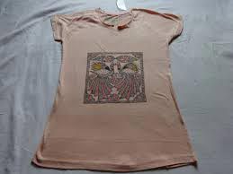 Ladies Madhubani Art T-Shirt 03
