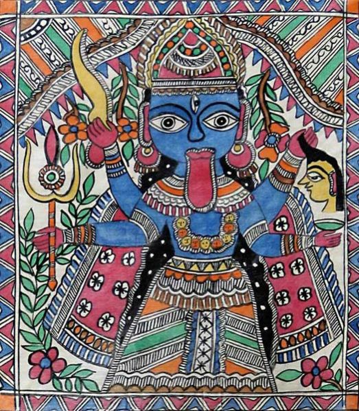 Maa Kali Art Poster 02