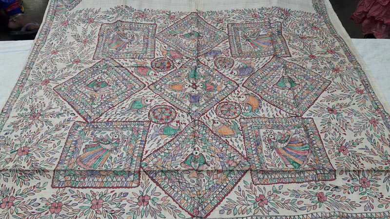 Patachitra Art Saree 01