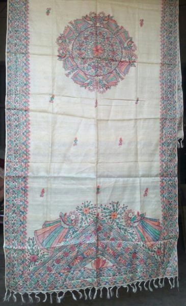 Peacock Art Dupatta 01