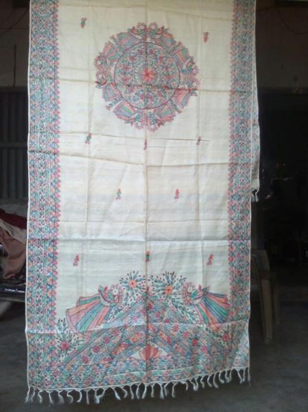 Peacock Art Dupatta 03