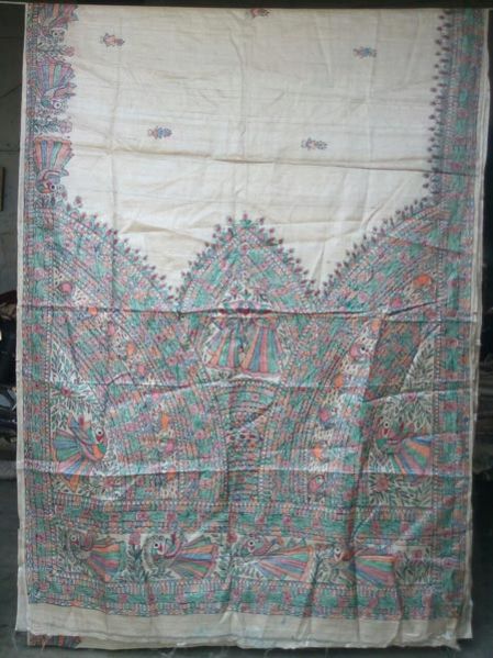 Peacock Art Saree 05