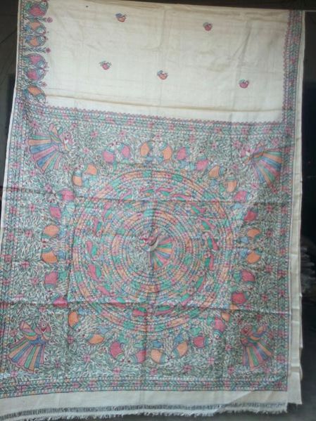Peacock Art Saree 06