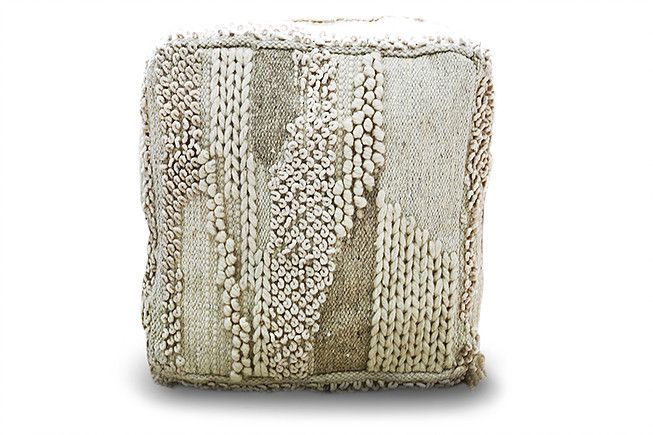 Knitted Pouf 05