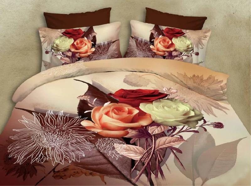 5D Single Bed Sheet 017