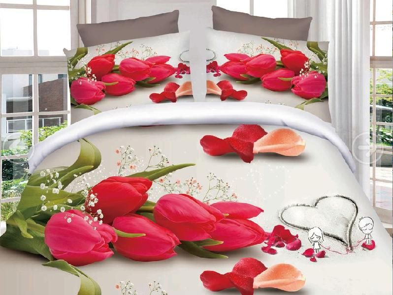 5D Single Bed Sheet 06