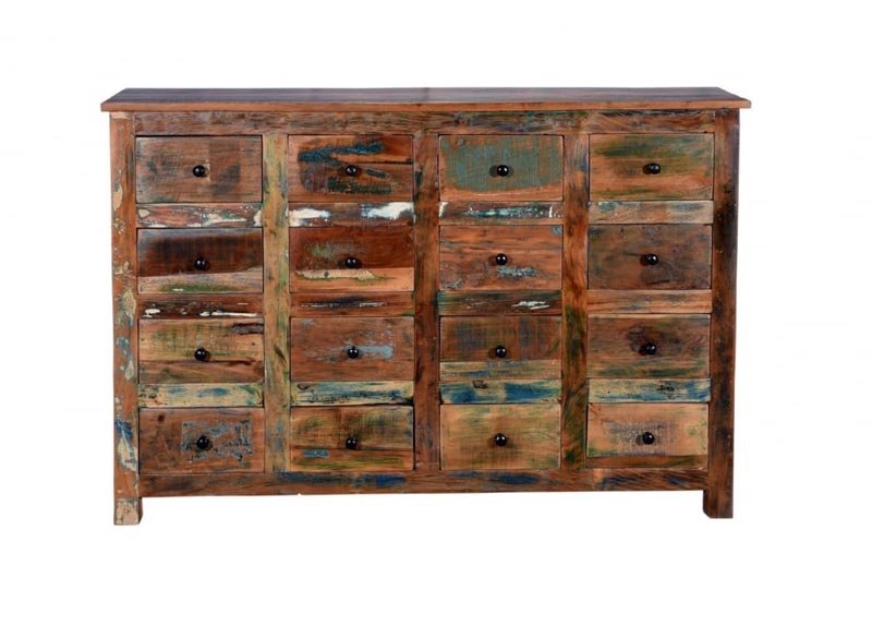 Reclaimed Wooden Side Board 03