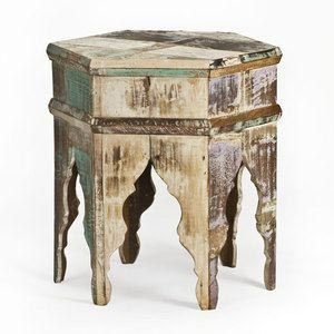Reclaimed Wooden Stool 01