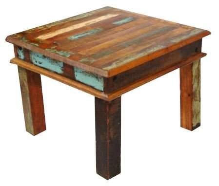 Reclaimed Wooden Stool 02