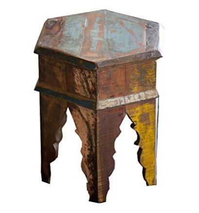 Reclaimed Wooden Stool 03