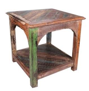 Reclaimed Wooden Stool 04