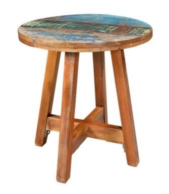 Reclaimed Wooden Stool 11