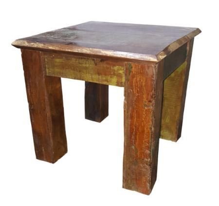 Reclaimed Wooden Stool 17