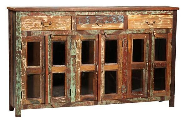 Reclaimed Wooden Storage Cabinet 02