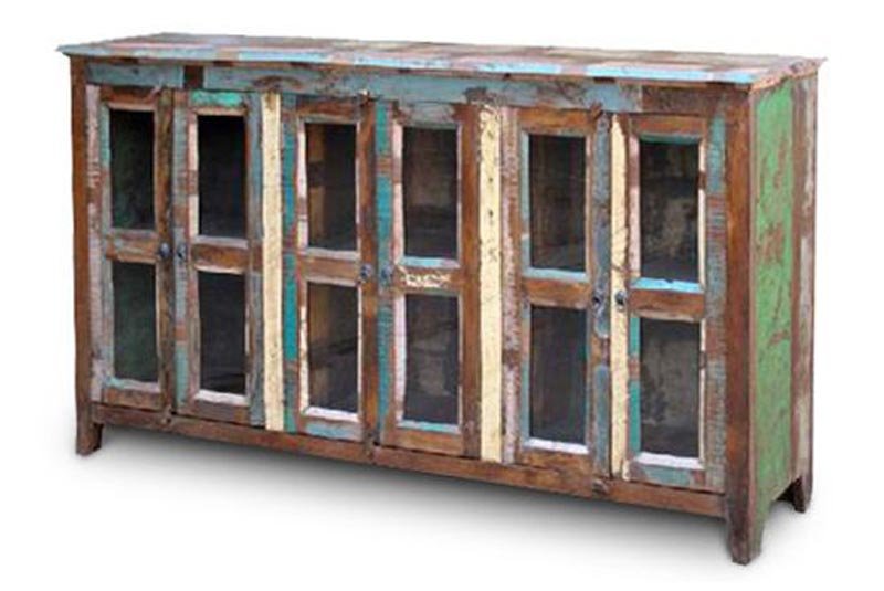 Reclaimed Wooden Storage Cabinet 03