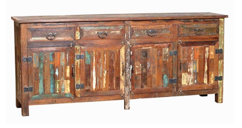 Reclaimed Wooden Storage Cabinet 04