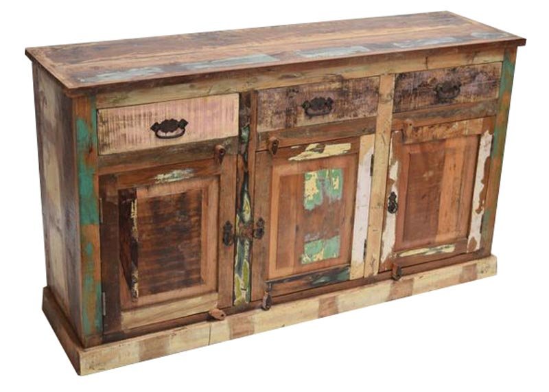 Reclaimed Wooden Storage Cabinet 10