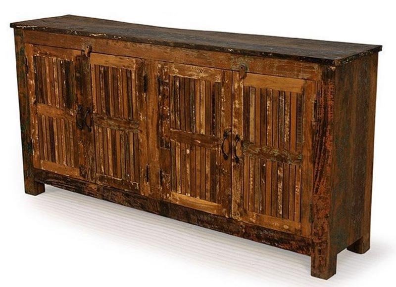 Reclaimed Wooden Storage Cabinet 13