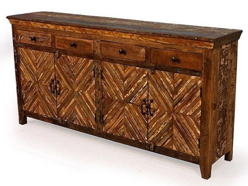 Reclaimed Wooden Storage Cabinet 14