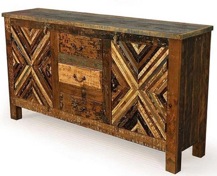 Reclaimed Wooden Storage Cabinet 16