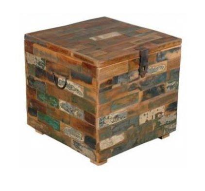 Reclaimed Wooden Storage Trunk 01