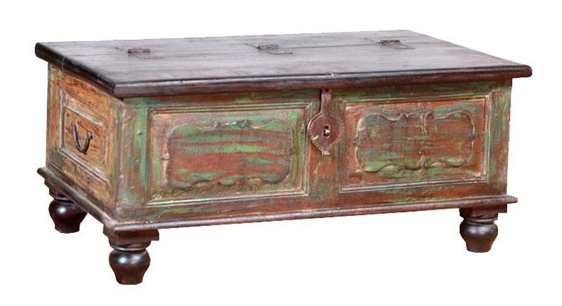 Reclaimed Wooden Storage Trunk 04