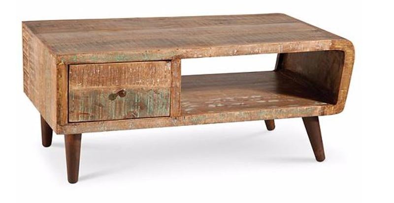 Reclaimed Wooden TV Unit 10