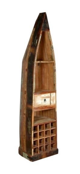 Reclaimed Wooden Wine Cabinet 05