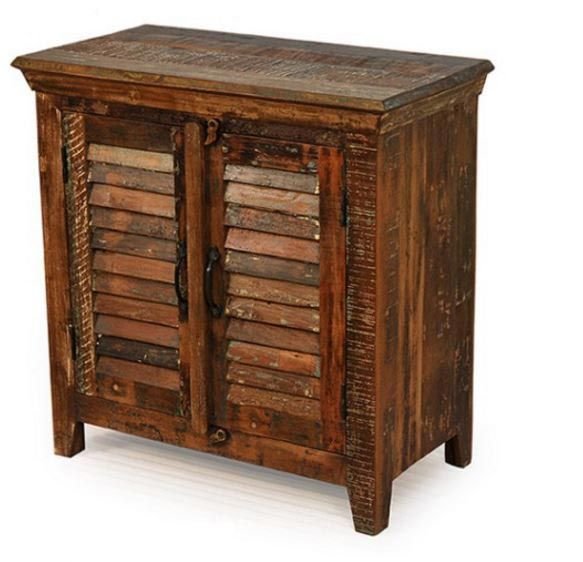 Recycled Wooden Mini Cabinet 02