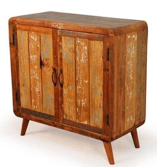 Recycled Wooden Mini Cabinet 04