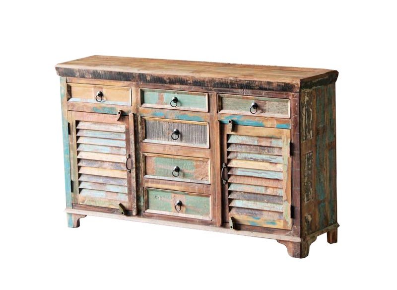 Recycled Wooden Side Board 01