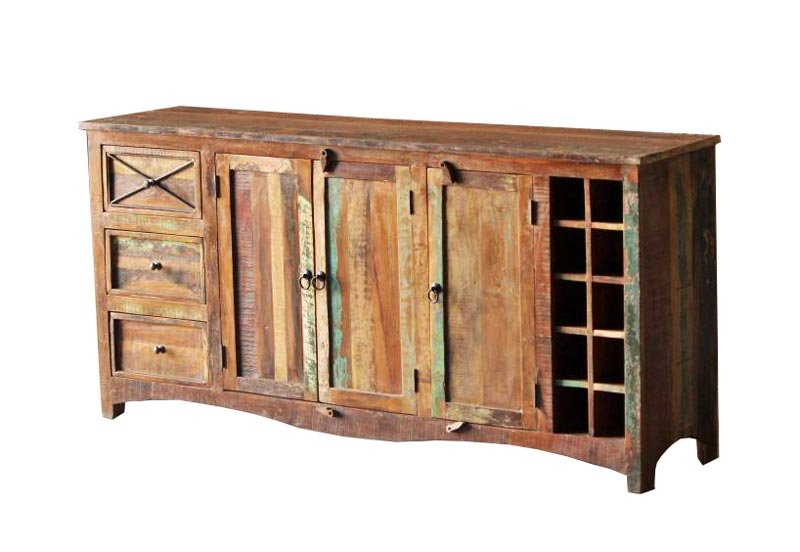 Recycled Wooden Side Board 02