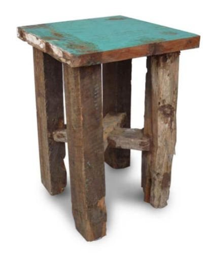 Recycled Wooden Stool 02