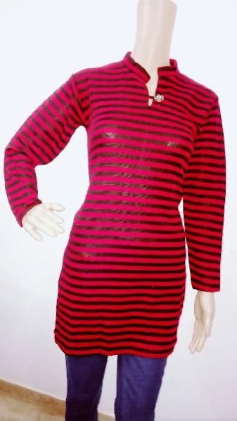 Ladies Woolen Kurtis 04