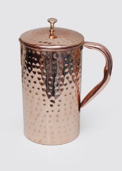 Copper Hammered Jug 01