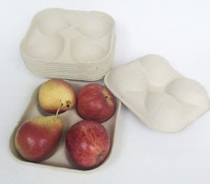 Pulp Moulded Apple Tray 04